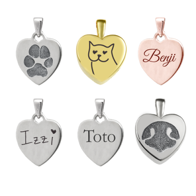 Personalized Heart Pendant Jewelry