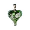 Precious Metal Silver Heart Pendant
