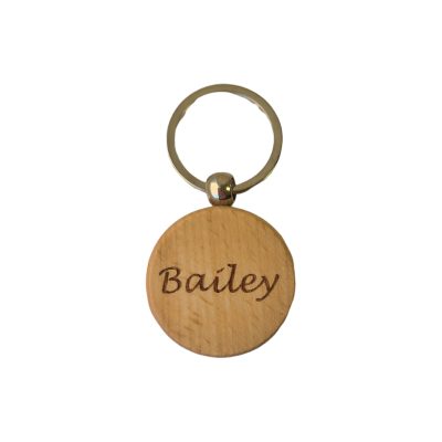 Paw Print Engraved Keychain - Image 6