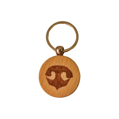 Paw Print Engraved Keychain - Image 3