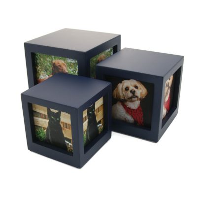 Navy Photo Cube