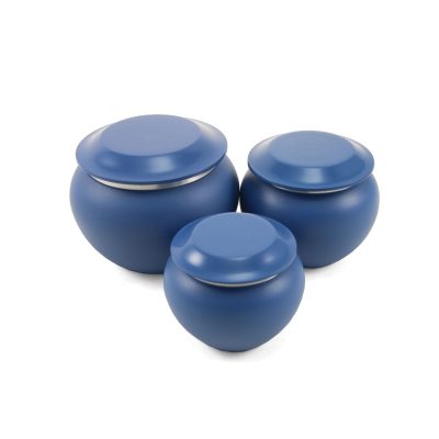 Pagoda Blue Urn